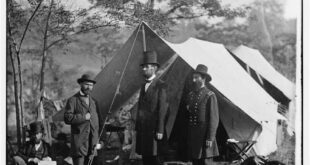 President Lincoln and Major General John a. McClernand