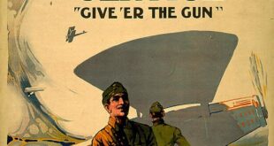 Join the the Air Service--"Give 'er the gun"